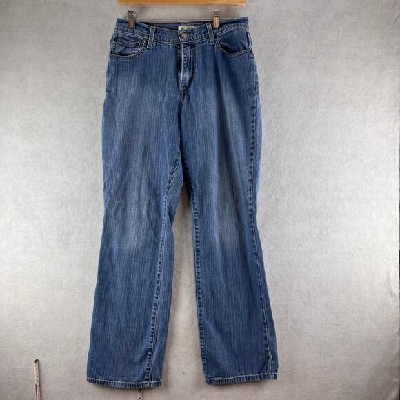 Levi's 550 Relaxed Fit Bootcut Jeans Women's 8 Medium Wash Denim Everyday Pucker - Picture 2 of 15